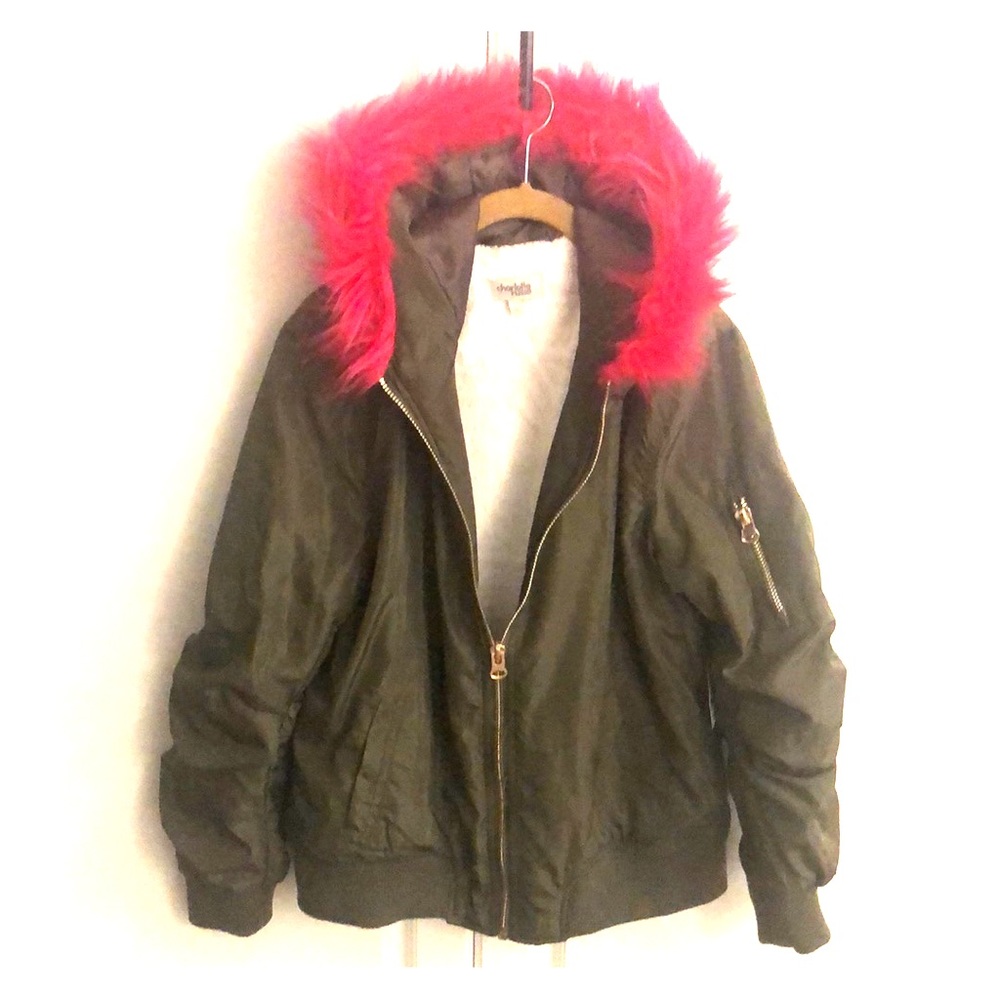 Charlotte Russe zip up Coat